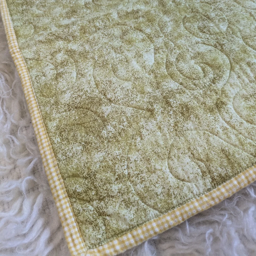 April Showers Wall Quilt Spring Themed Quilted Home Decor